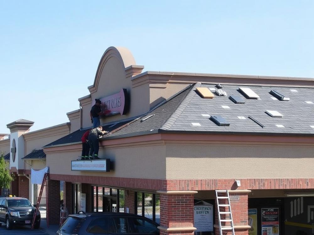 Retail Center Re-Roof
